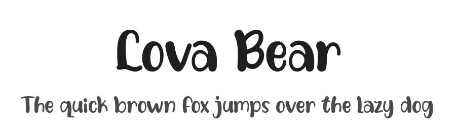 Lova Bear