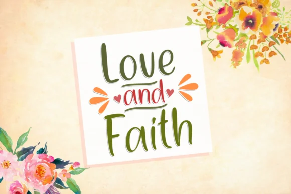 Love and Faith Font by Deedeetype — Script Handwritten Font