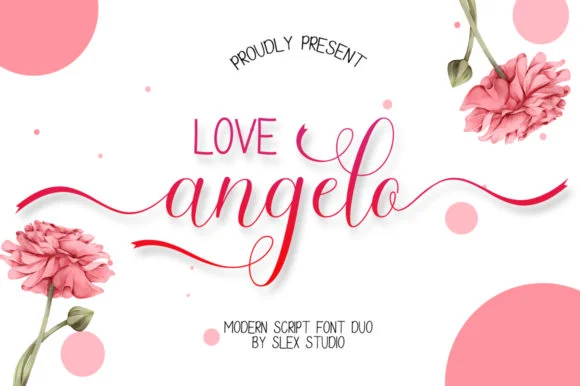 Love Angelo Font by Slex_studio — Script Handwritten Font