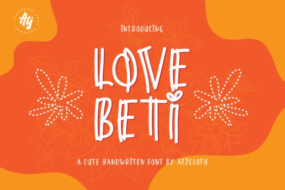 Love Beti Font by Atjcloth Studio — Script Handwritten Font