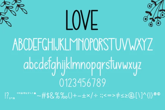 Love Christabela Font by wahyu studio — Script Handwritten Font — thumbnail 6