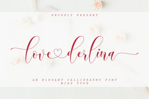 Love Derlina Font by IRF Lab Studio — Script Handwritten Font