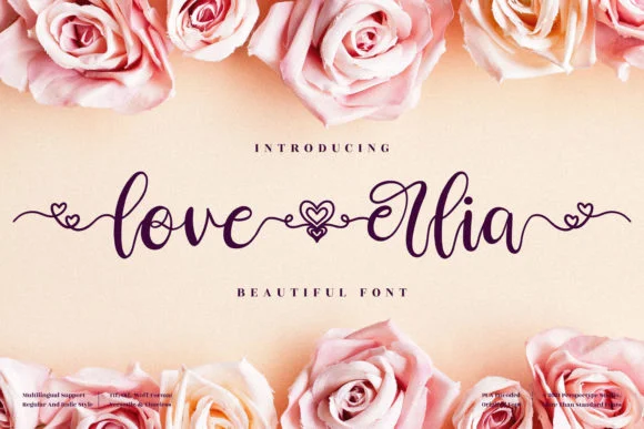 Love Erlia Font by Perspectype — Script Handwritten Font