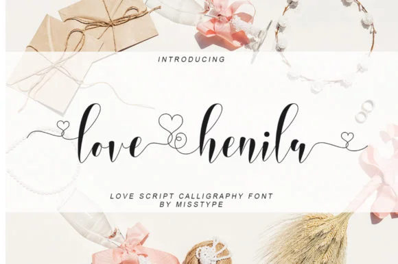 Love Henila Font by IRF Lab Studio — Script Handwritten Font