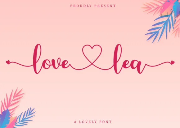 Love Lea Font by Sakha Design — Script Handwritten Font