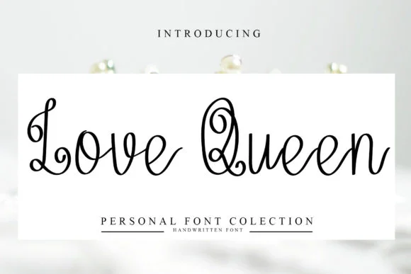 Love Queen Font by GiaLetter by GiaLetter — Script Handwritten Font