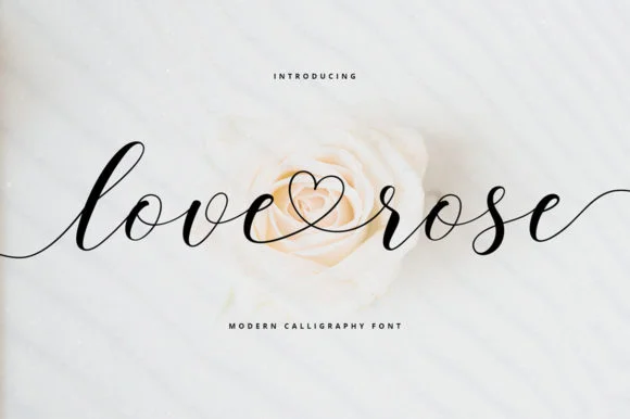 Love Rose Font by gatype — Script Handwritten Font