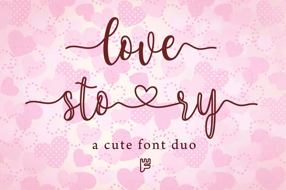 Love Story Font by FontCastle by FontCastle — Script Handwritten Font