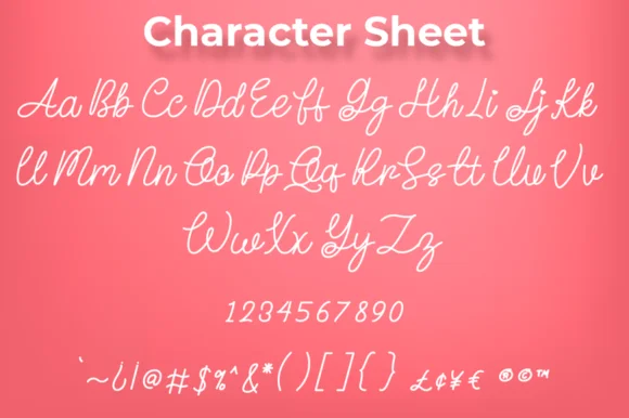 Love String Font by attypestudio — Script Handwritten Font — thumbnail 7