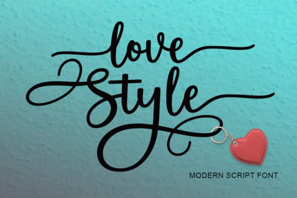 Love Style Font by Stripes Studio — Script Handwritten Font