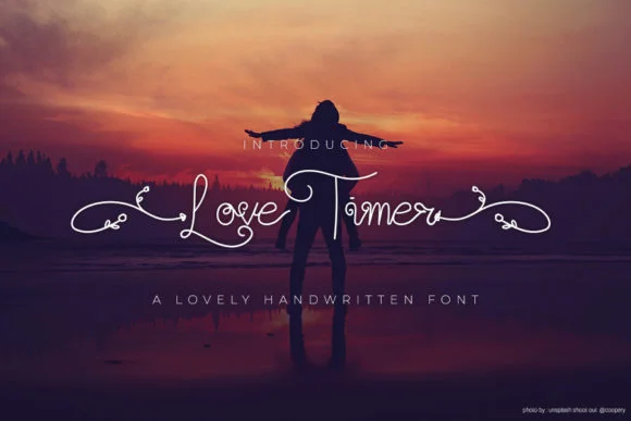 Love Timer Font by Creassion Studio — Script Handwritten Font