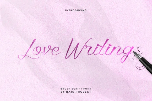Love Writing Font by RaisProject — Script Handwritten Font