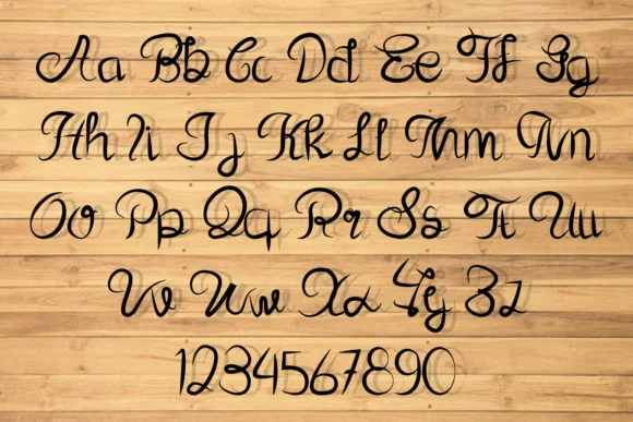 Love You Font by Mahesa Design by Mahesa Design — Script Handwritten Font — thumbnail 2