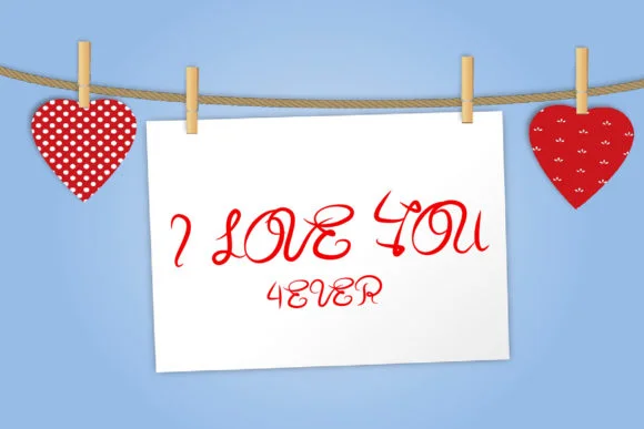Love You Font by Mahesa Design by Mahesa Design — Script Handwritten Font — thumbnail 5