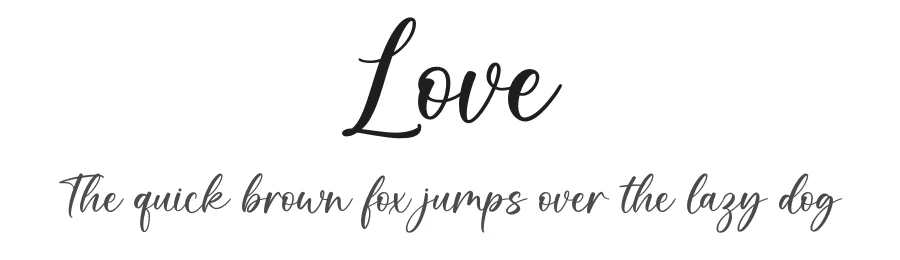 Love by Graphix Line Studio — Decorative Font
