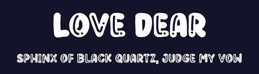 Love Dear by Letterafa Studio — Decorative Font — thumbnail 2