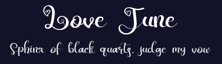 Love June by Eddy Goodboy — Script Handwritten Font — thumbnail 2