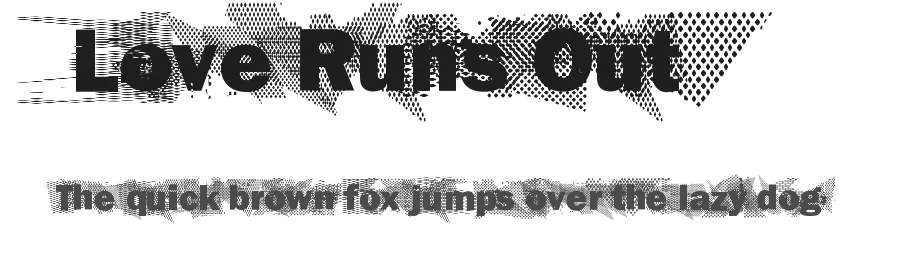 Love Runs Out