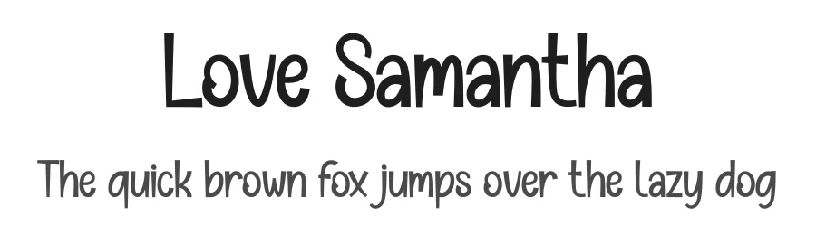 Love Samantha