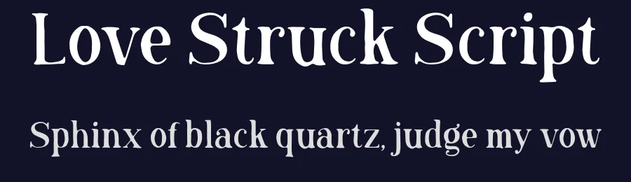 Love Struck Script by Letterhend Studio — Script Handwritten Font — thumbnail 2