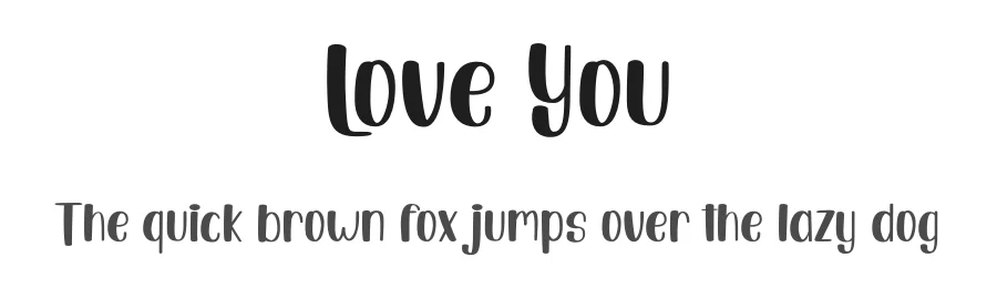 Love You by Graphix Line Studio — Decorative Font