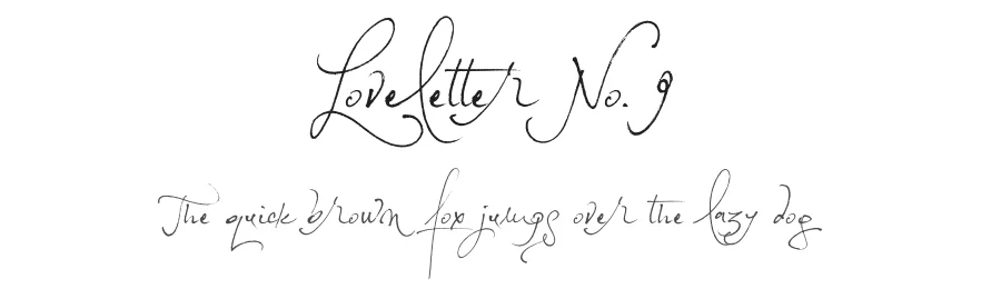 Loveletter No. 9