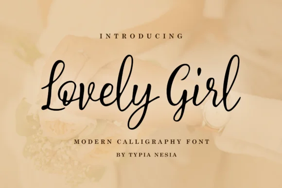 Lovely Girl Font by Typia Nesia — Serif Font