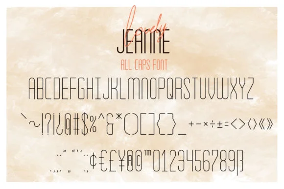 Lovely Jeanne Duo Font by attypestudio — Script Handwritten Font — thumbnail 7