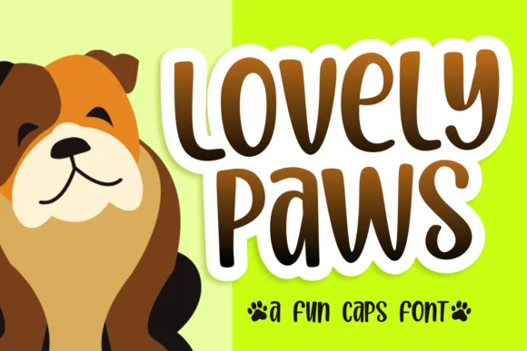 Lovely Paws Font by Deedeetype — Script Handwritten Font