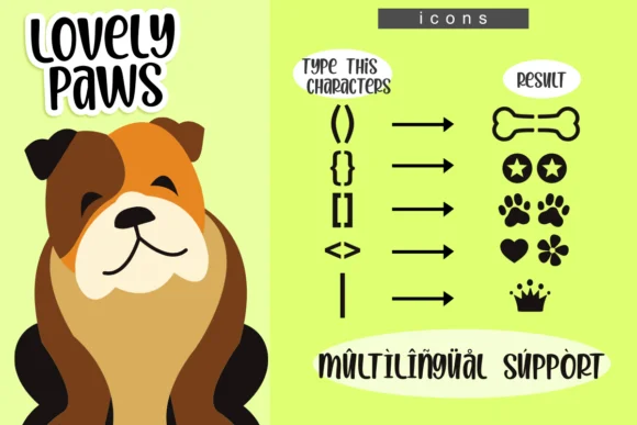 Lovely Paws Font by Deedeetype — Script Handwritten Font — thumbnail 3