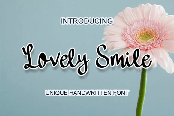 Lovely Smile Font by shiddiq.art — Script Handwritten Font