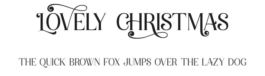 Lovely Christmas