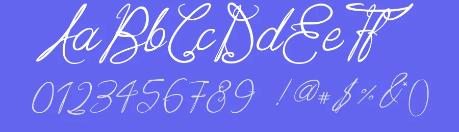 Lovely Holiday by La Matrice | Maël Keïta Valère — Script Handwritten Font — thumbnail 3