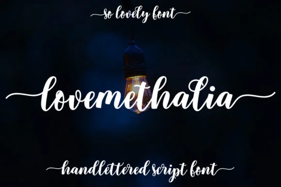 Lovemethalia Font by IRF Lab Studio — Script Handwritten Font