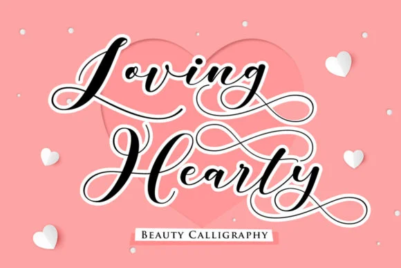 Loving Hearty Font by Gilar Studio — Script Handwritten Font