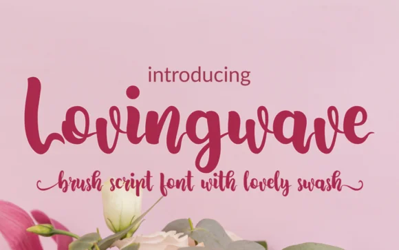 Lovingwave Font by Unatype — Script Handwritten Font