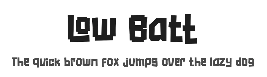 Low Batt