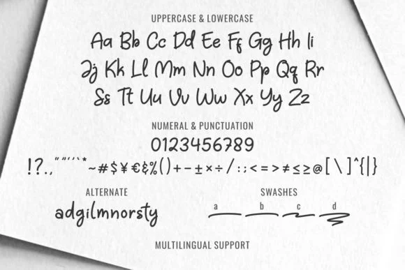 Lozdolls Font by MarioDsgn — Script Handwritten Font — thumbnail 8
