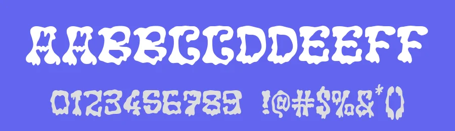 LSD Party Club by Woodcutter — Decorative Font — thumbnail 3