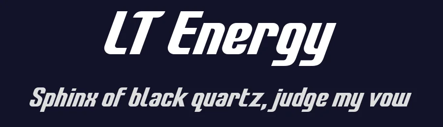 LT Energy by LyonsType — Sans Serif Font — thumbnail 2