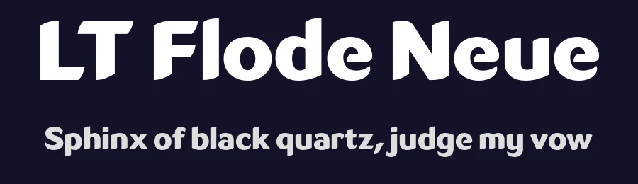 LT Flode Neue by LyonsType — Sans Serif Font — thumbnail 2