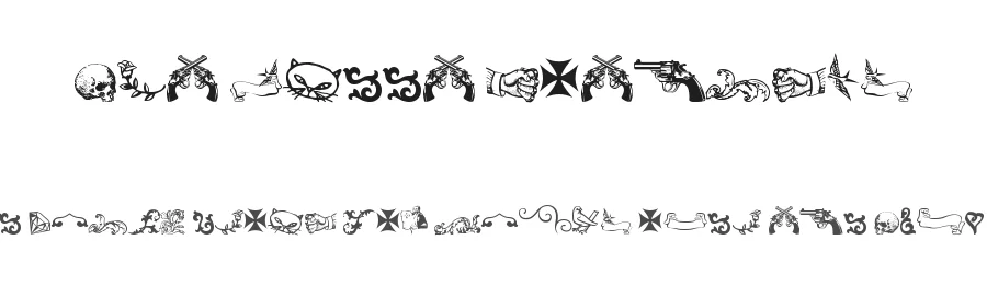 LRT Sweet Nothings by Lauren Thompson — Dingbats Font
