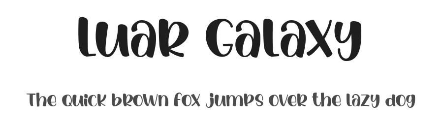 Luar Galaxy by Gilar Studio — Decorative Font