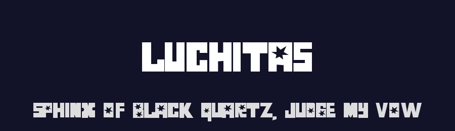 Luchitas by M#rm#n — Decorative Font — thumbnail 2