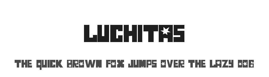 Luchitas by M#rm#n — Decorative Font