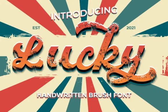 Lucky Font by Nerdstudio — Script Handwritten Font