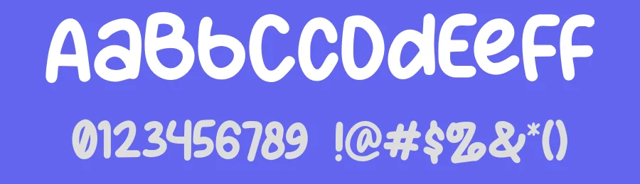 Lucky Blues by Lettersweet Studio — Decorative Font — thumbnail 3