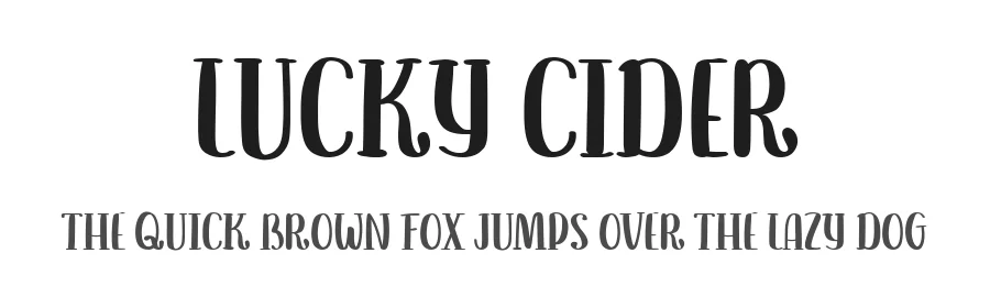Lucky Cider