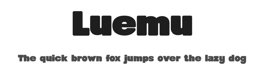 Luemu by Tokokoo Studio — Decorative Font