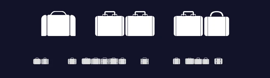 Lugguge by Vladimir Nikolic — Dingbats Font — thumbnail 2